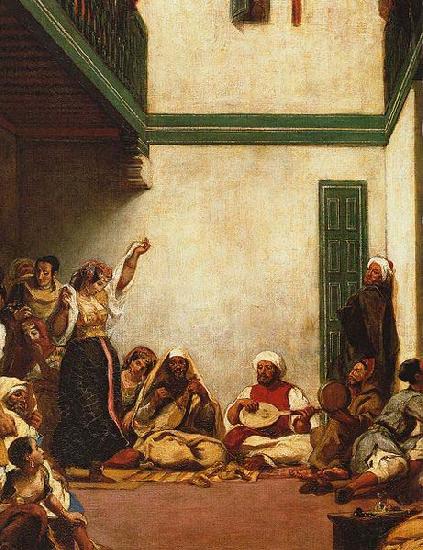 Eugene Delacroix Jewish Wedding in Morocco oil painting picture